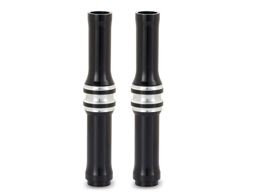 Harley Davidson Softail [2018-2024]-10-gauge stark tube covers black anodized