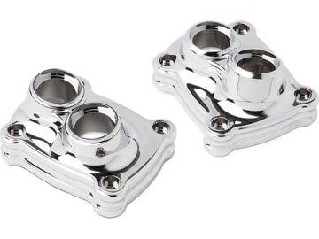 Harley Davidson Softail [2018-2024]-10-gauge lifter block covers Chrom