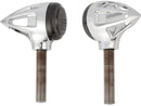Harley Davidson - tear shape turn signal -colored LED's chrome, smoke-1