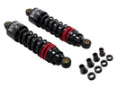 Harley Davidson Dyna [1991-2017]-Slammer plus twin shocks black 11.5 "-2