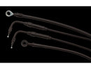 Harley Davidson Flhr [1997-1999]-18 "Gorilla bar cable set black vinyl non-abs-5