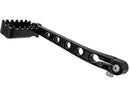 Harley Davidson Touring [1997-2025]-MX gear lever black powder-coated-1