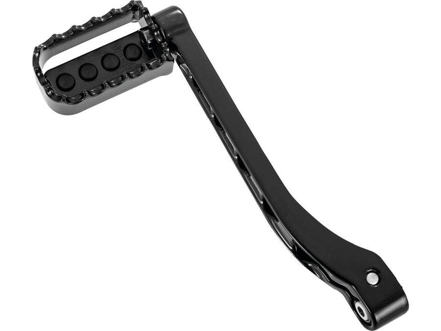 Harley Davidson Touring [1997-2025]-MX gear lever black powder-coated