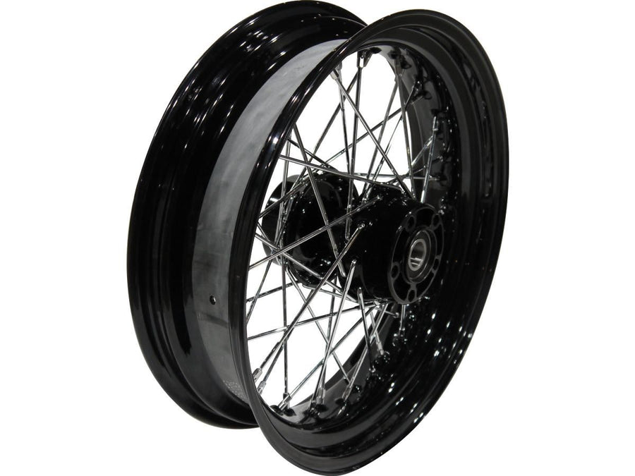 Harley Davidson FlStc [2014-2017]-OEM Style 40-spoke wheels black 16 "3.00" ABS