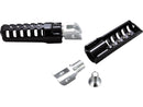 Harley Davidson Softail [2018-2025]-Razorback footrest shine black ...-2