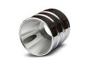 Harley Davidson - 3.5 "Big Shot End cap Chrome (1 piece)-1