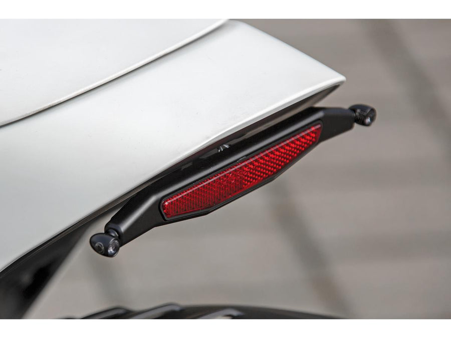 Harley Davidson FXDRS 114 [2019-2020]-rear blinker holder flat black satin