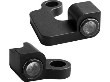 Harley Davidson Sportster [2004-2013]-Nano Series Led Blinker Black Anodized