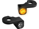 Harley Davidson Touring [2014-2020]-Nano series Led Blinker Black Anodized-2