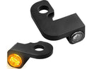 Harley Davidson Touring Note [1990-2008]-Nano series Led Blinker Black Anodized-5
