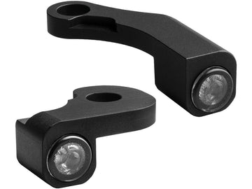 Harley Davidson Touring Note [2009-2013]-Nano series Led Blinker Black Anodized