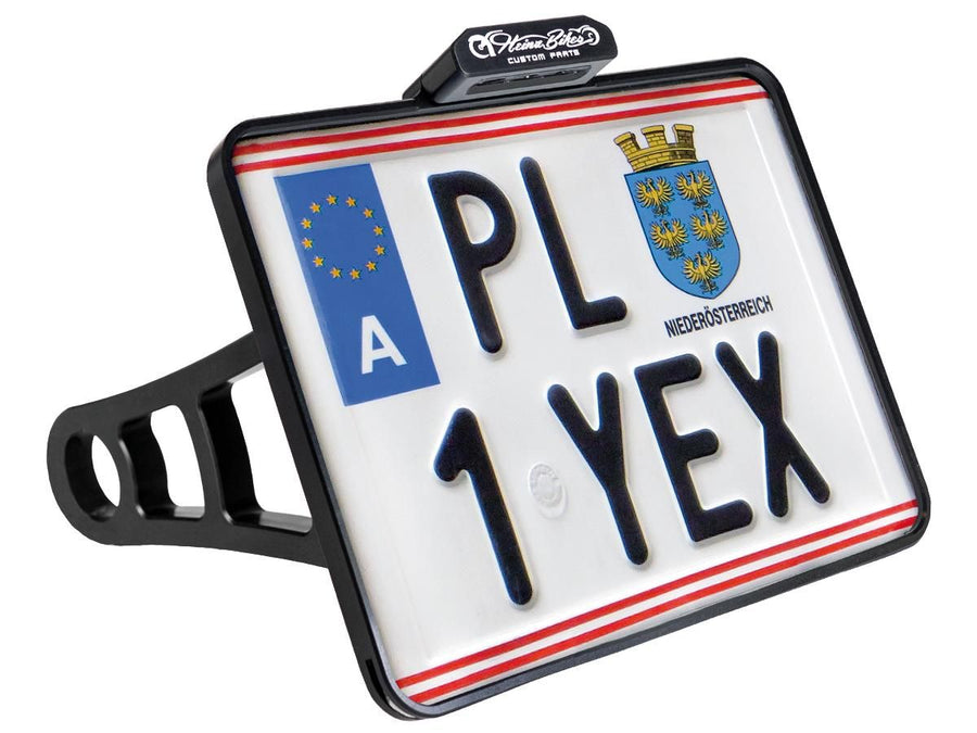 Harley Davidson Scout [2015-2021]-side assembly license plate holder KIT