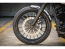Harley Davidson FLSL [2018-2021]-Steel front wheel protection sheet for Softail models-3