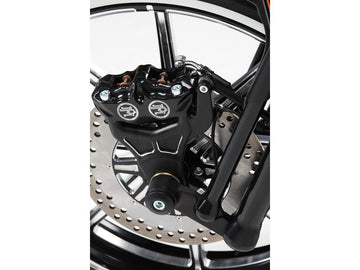 Harley Davidson-Custom Radial brake caliper Contrast cut anodized right