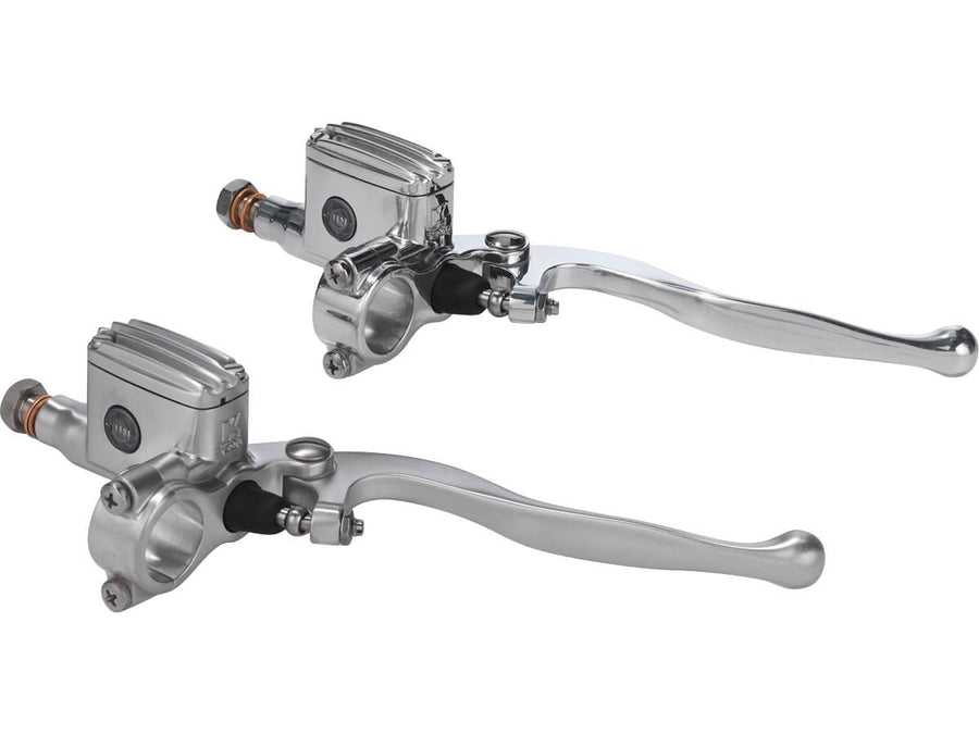 Harley Davidson Softail [1984-2010]-Classic brake cylinder kit made of polished
