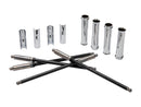 Harley Davidson Dyna [1999-2017]-quick assembly flash rod and cover set-3