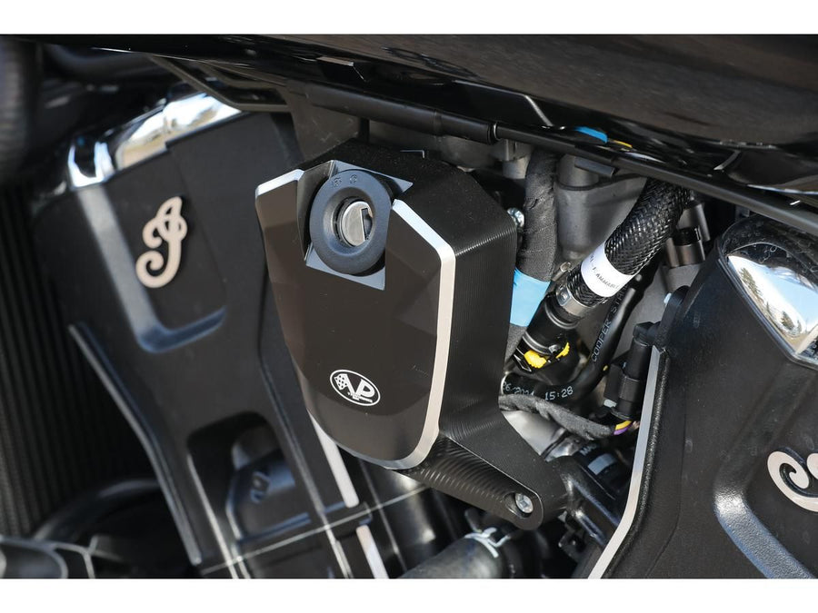 Harley Davidson Indian Scout [2025-2025]-Page cladding V black anodized