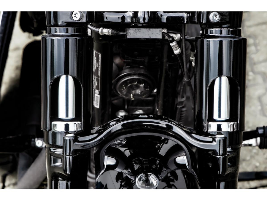 Harley Davidson XL1200X Note [2010-2015]-Palas fork subsequent cover black
