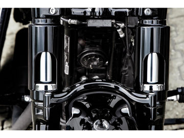 Harley Davidson XL1200X [2016-2020]-Palas fork underground cover black - 0