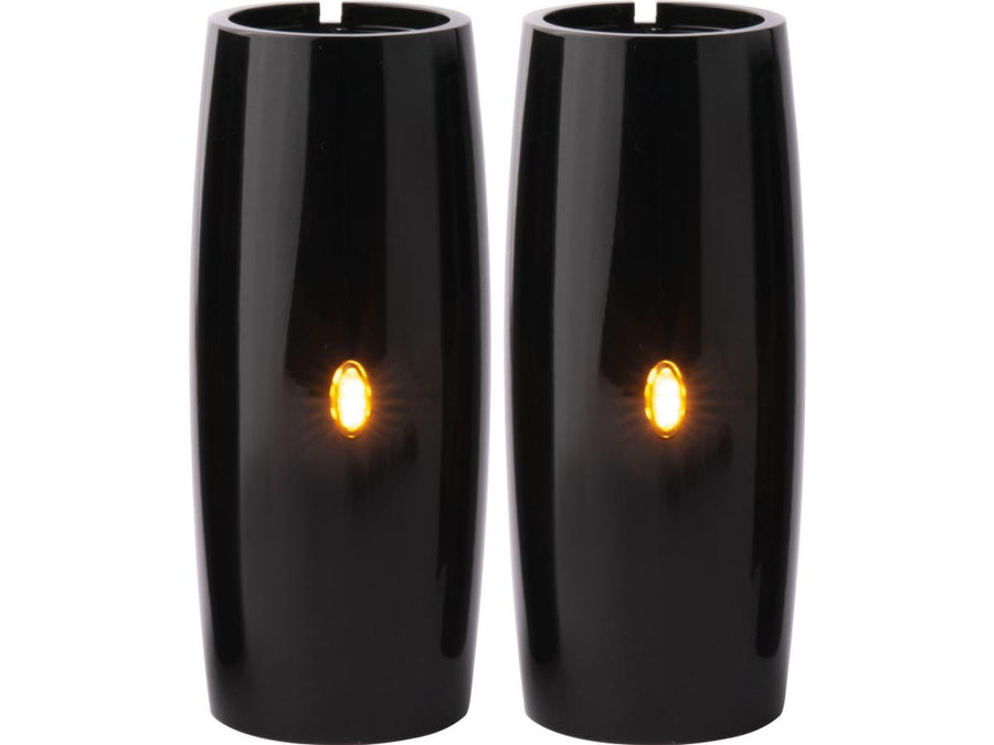 Harley Davidson XL1200X [2016-2020]-Athene fork tube covers at the top