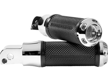 Harley Davidson Softail [2018-2025]-APEX Pediatric Footrests Chromium