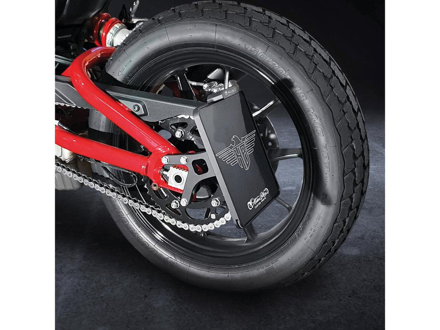 Harley Davidson for 1200 [2019-2021]-Side assembly license plate holder Kit German
