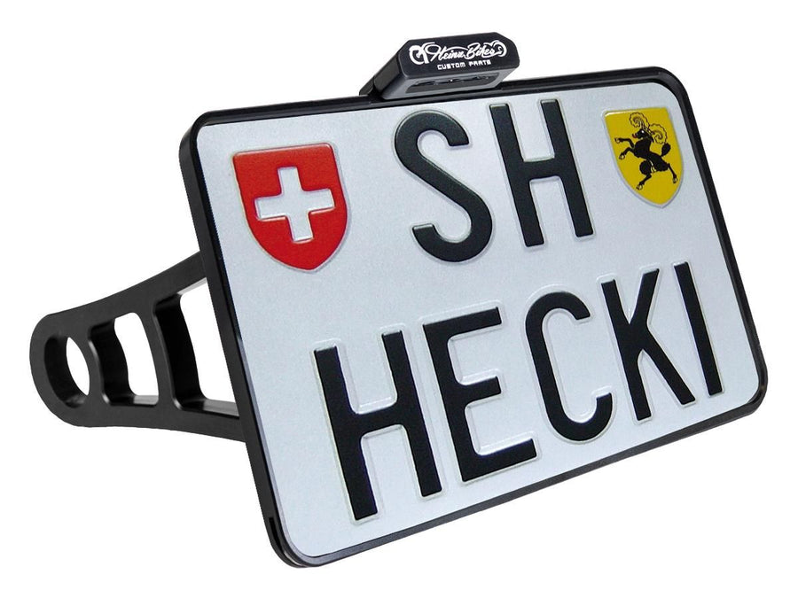 Harley Davidson Softail [1991-2007]-side assembly license plate holder kit Swiss