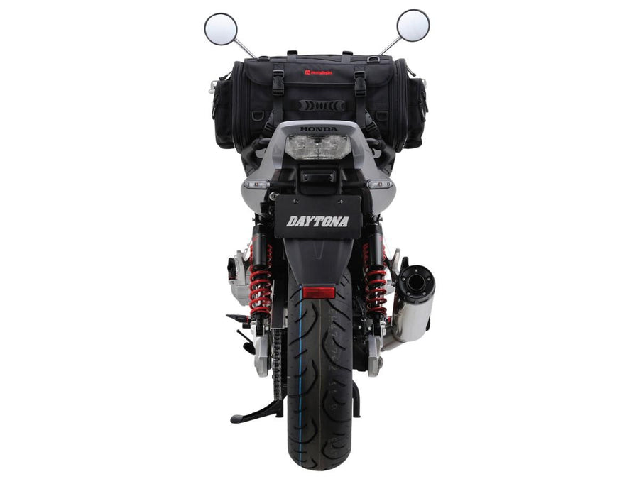 Harley Davidson - expandable seat pocket with variable volume of 33 - 42 l black
