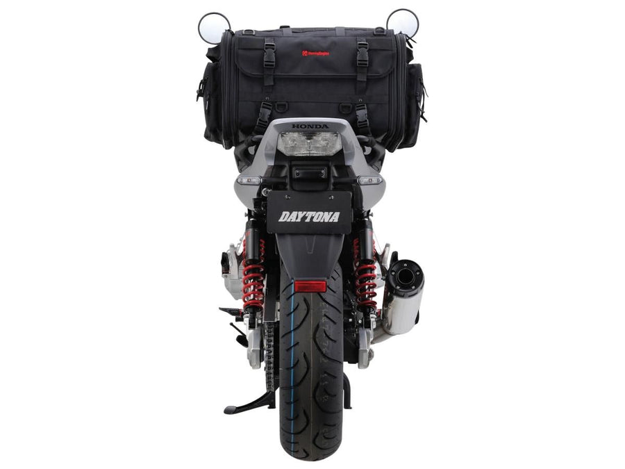 Harley Davidson - expandable seat pocket with variable volume of 53 - 70 l black