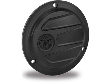 Harley Davidson Fl Shovel [1970-1984]-Scallop Derby Cover Black Ops