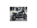 Harley Davidson Flstnse [2014-2015]-Torque 1.25 "Lenant 3-hole flat black 1 1/4"-2