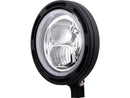 Harley Davidson-Frame-R2 Type 7 LED 5 3/4 "headlights installed black LED below-1