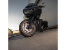 Harley Davidson Touring [1993-2013]-Fat tires Billet fork protector Chrom-4
