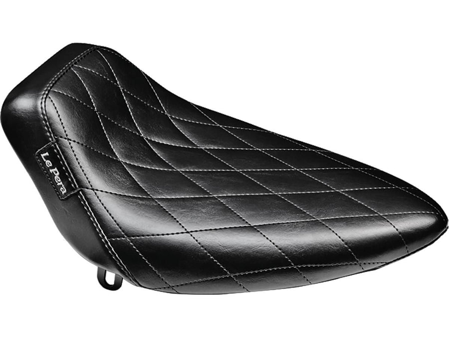 Harley Davidson Panhead [1964-1965]-Bare Bones Solo Seat Diamond Stitch Schwarzes