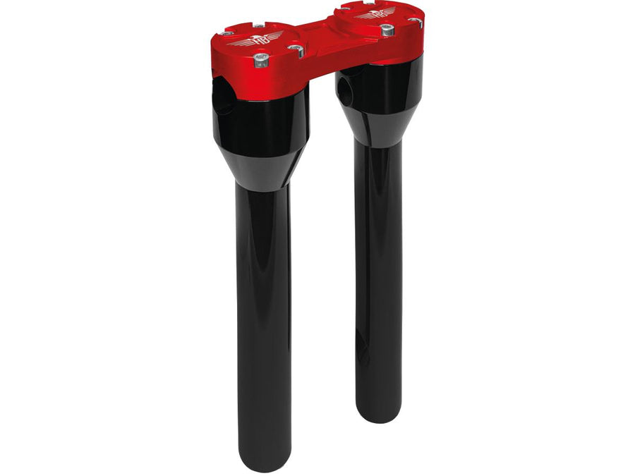 Harley Davidson FX [1974-1978]-12 "Club style just Riser with red clamp black