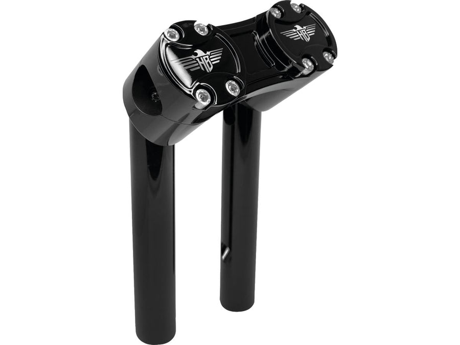 Harley Davidson FX [1974-1978]-6 "Club-Style Pullback-Riser with black terminal