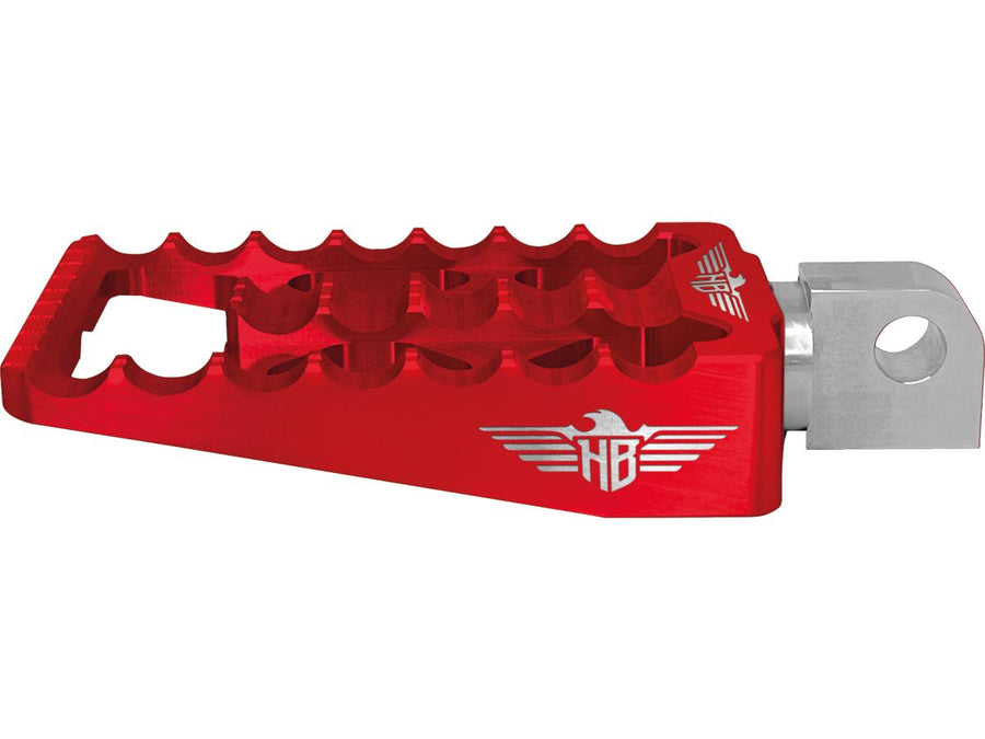 Harley Davidson Softail [2018-2025]-MX V1 Pediatry footrest red anodized