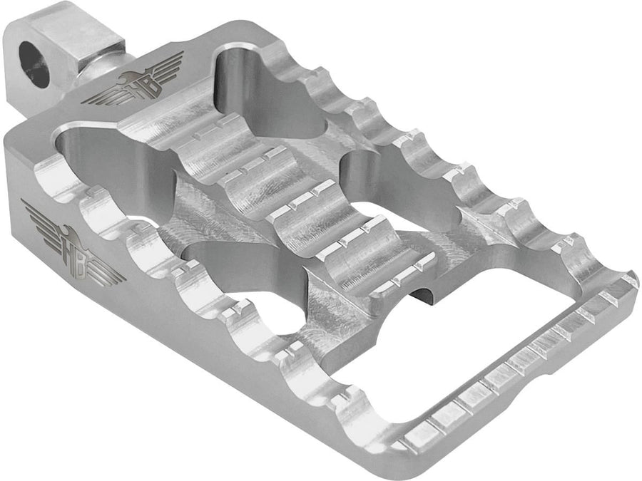 Harley Davidson Softail [2018-2025]-MX V1 Foundation Silver Anodized