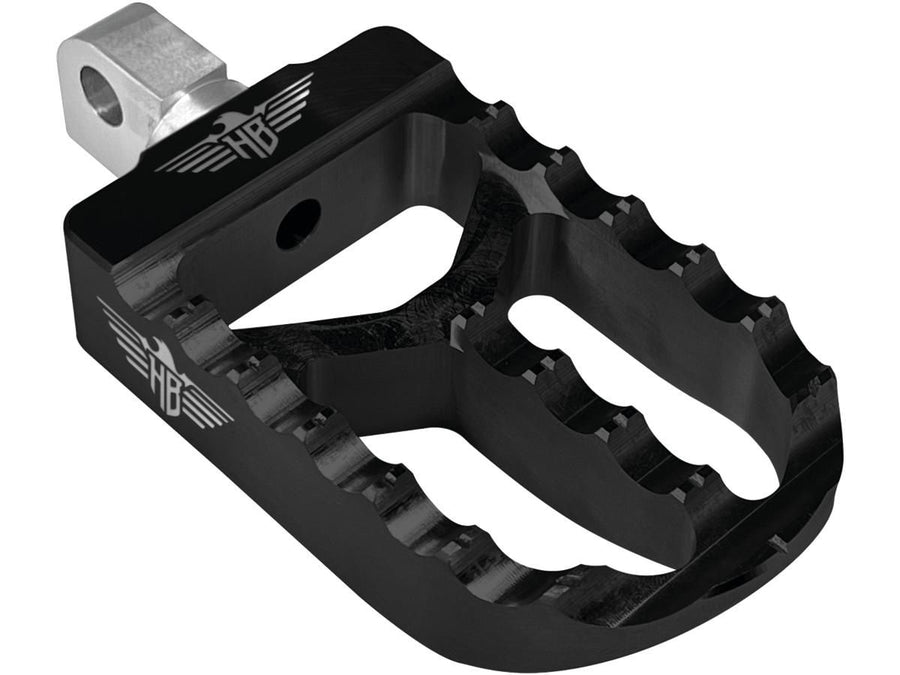 Harley Davidson Sportster [1991-2020]-MX V2 footrests black anodized
