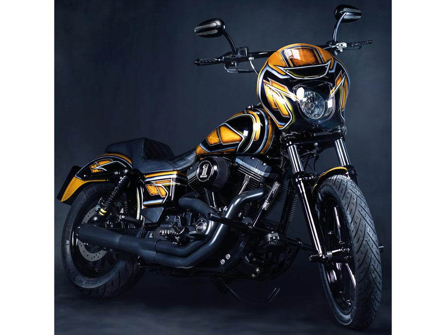 Harley Davidson Dyna Note [1991-2017]-Club-style fall bracket