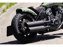 Harley Davidson Scout Bobber [2018-2024]-bobber rear wheel protection sheet with taillight-2