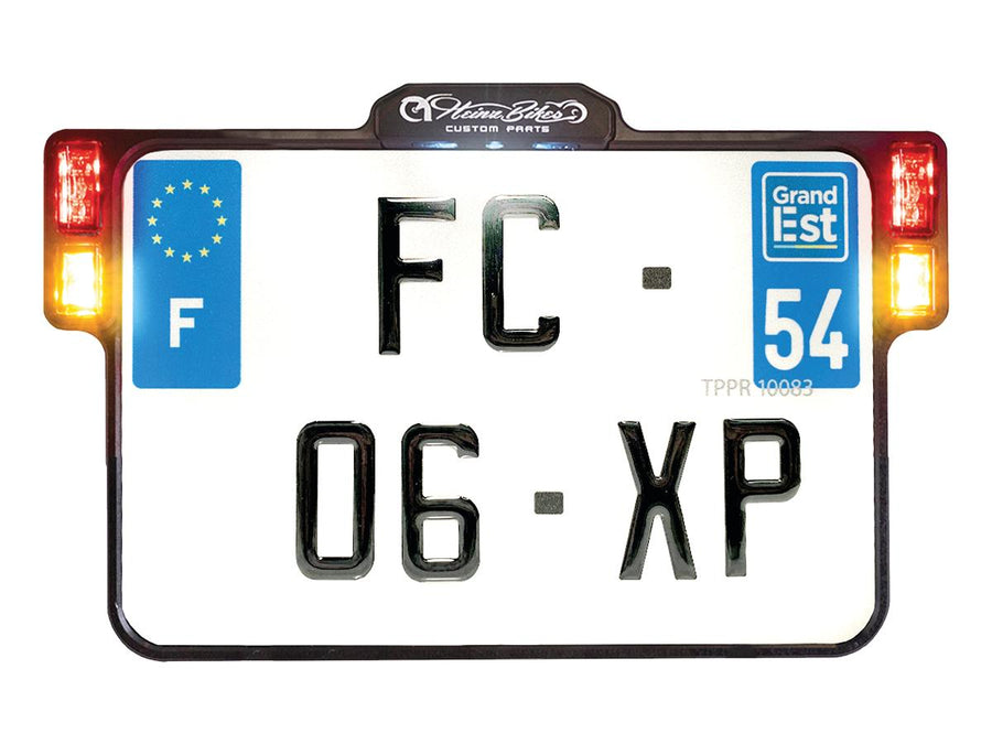 Harley Davidson-All-Inn 2.0 license plate holder base plate with ...