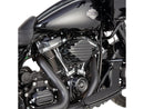 Harley Davidson Softail [2016-2017]-ribbed air filter black anodized-7