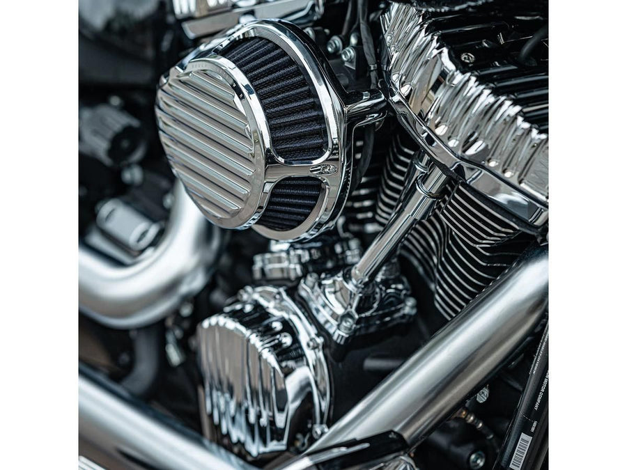 Harley Davidson Softail [2016-2017]-chrome-plated lamella filter