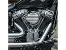 Harley Davidson Dyna [2000-2017]-chrome-plated lamella air filter-2