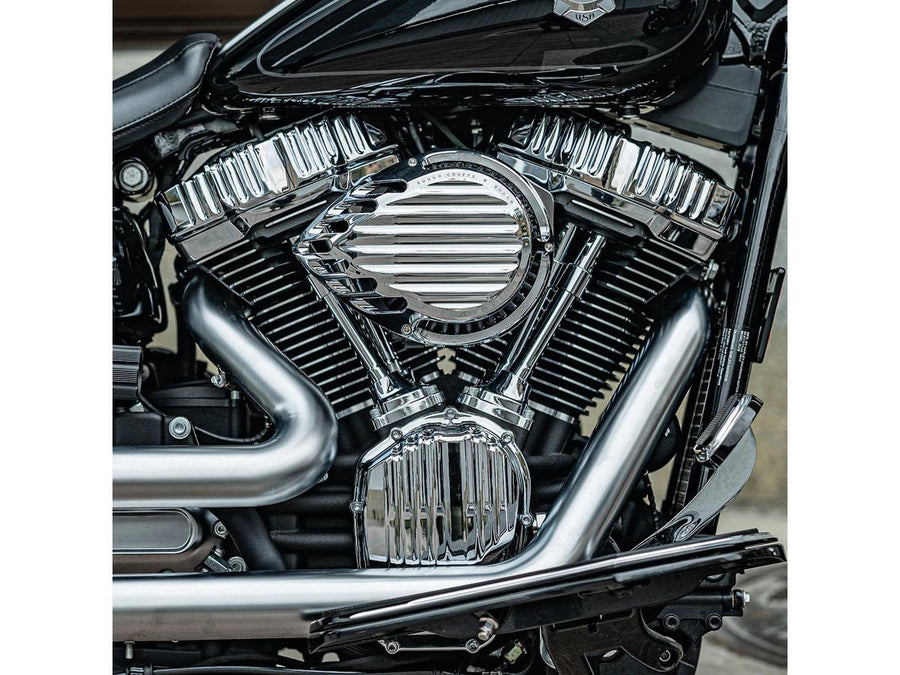Harley Davidson Softail [2018-2024]-camshaft cover chrome