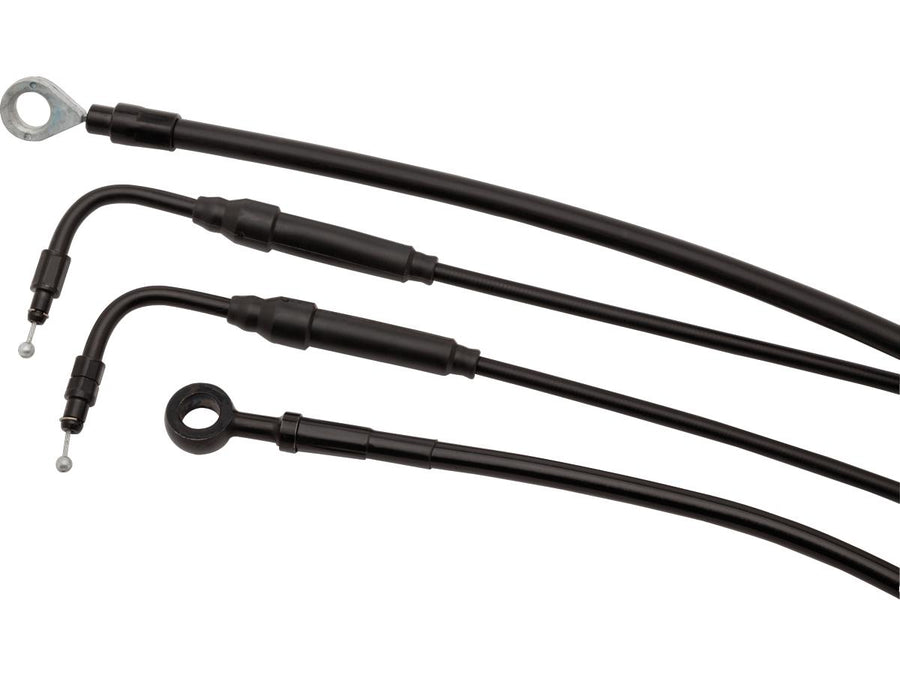 Harley Davidson Touring [2021-2024]-13 "excavator bar cable set stainless steel clear ...