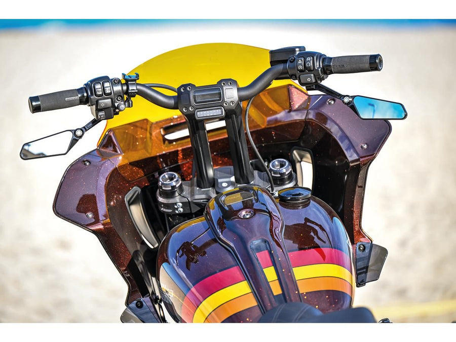 Harley Davidson Fxlrst [2022-2024]-Club-style pullback-riser kit for digital