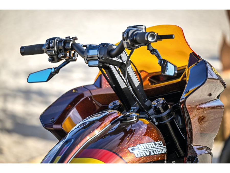 Harley Davidson Fxlrst [2022-2024]-Club-style pullback-riser kit for digital