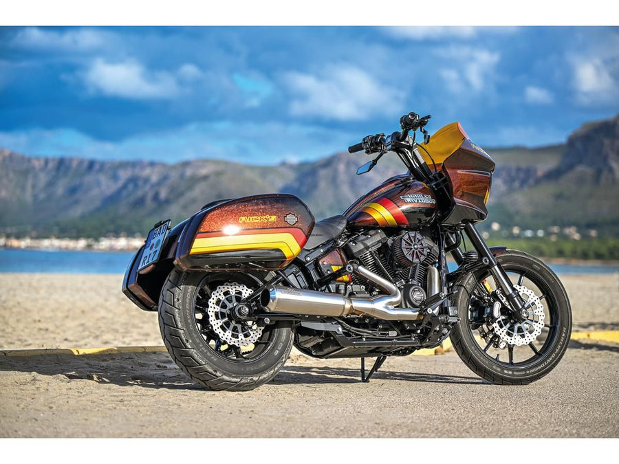 Harley Davidson Fxlrst [2022-2024]-Club-style pullback-riser kit for digital